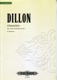 Dillon Lascension Levolution Du Vol No3 Perc Sheet Music Songbook