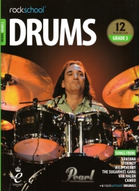 Rockschool Drums 2018-2024 Grade 3 + Online Sheet Music Songbook