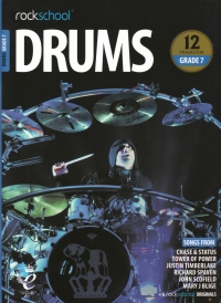 Rockschool Drums 2018-2024 Grade 7 + Online Sheet Music Songbook