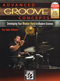Advanced Groove Concepts Aliano Drums + Dvd-rom Sheet Music Songbook