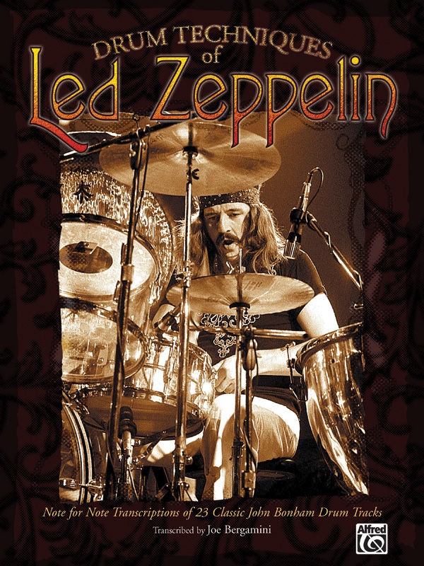 Led Zeppelin Drum Techniques Of... Sheet Music Songbook