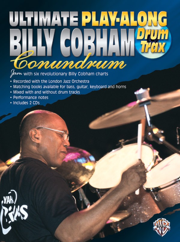 Ultimate Play-along Drum Trax Billy Cobham + 2cds Sheet Music Songbook