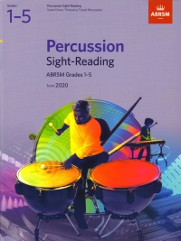 Percussion Sight Reading 2020 Grades 1-5 Abrsm Sheet Music Songbook