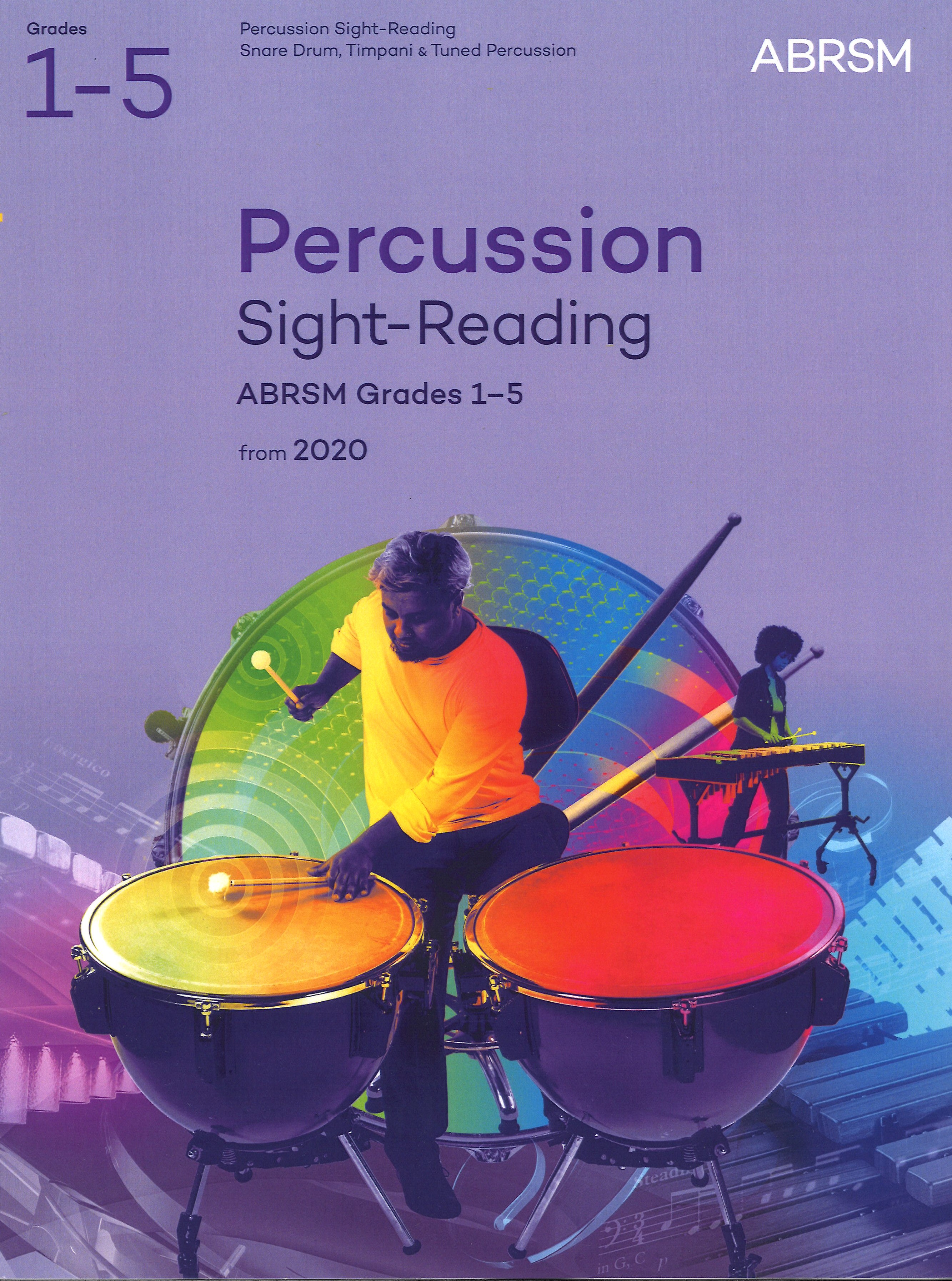 Percussion Sight Reading 2020 Grades 1-5 Abrsm Sheet Music Songbook