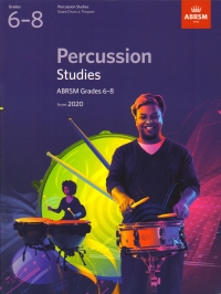 Percussion Studies 2020 Grades 6-8 Abrsm Sheet Music Songbook