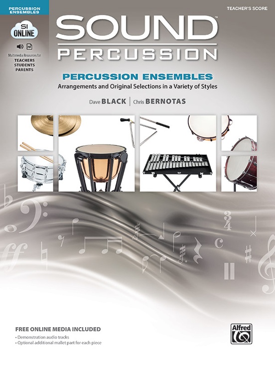 Sound Percussion Ensembles Teachers Score Sheet Music Songbook