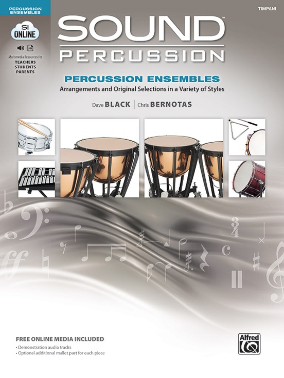 Sound Percussion Ensembles Timpani Sheet Music Songbook