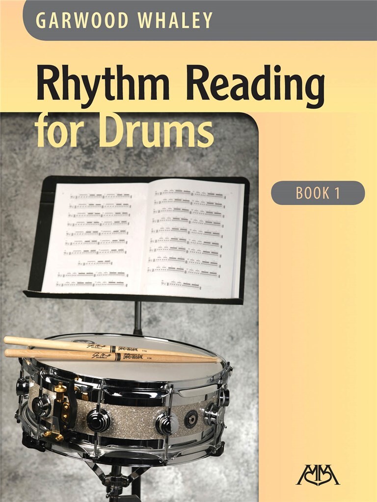 Whaley Rhythm Reading For Drums Book 1 Sheet Music Songbook