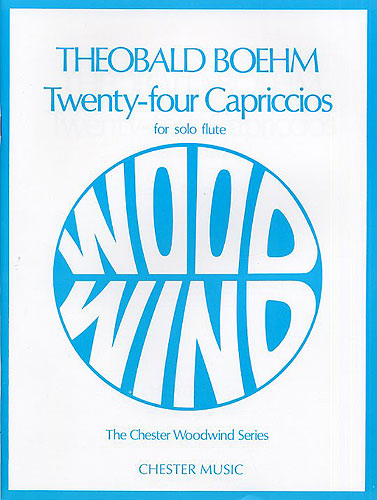 Boehm 24 Capriccios Op26 Flute Sheet Music Songbook