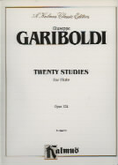 Gariboldi 20 Studies Op132 Flute Sheet Music Songbook