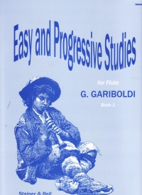 Garibaldi 30 Easy & Progressive Studies Bk 1 Flute Sheet Music Songbook
