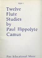 Twelve Flute Studies Camus Sheet Music Songbook