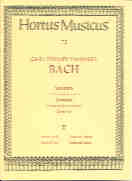 Bach Cpe Sonatas Vol 2 Flute Sheet Music Songbook