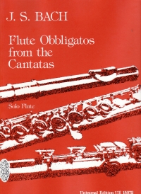 Bach Flute Obligatos From The Cantatas Sheet Music Songbook