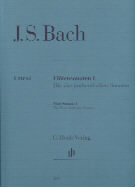 Bach Sonatas Vol 1 Flute Sheet Music Songbook