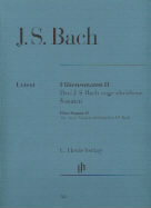 Bach Sonatas Vol 2 Flute Sheet Music Songbook
