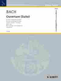Bach Suite Bmin Flute Sheet Music Songbook