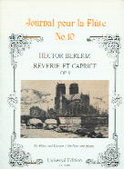 Berlioz Reverie Et Caprice Op8 Flute & Piano Sheet Music Songbook