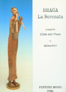 Braga La Serenata Flute Sheet Music Songbook