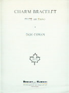 Cowan Charm Bracelet Flute Sheet Music Songbook