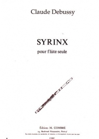 Debussy Syrinx Flute Sheet Music Songbook