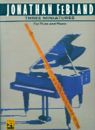 Febland Three Miniatures Flute Sheet Music Songbook