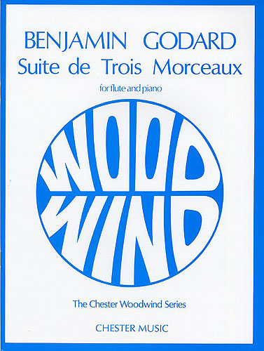 Godard Suite De Trois Morceaux Flute Sheet Music Songbook