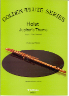 Holst Jupiters Theme Flute Sheet Music Songbook