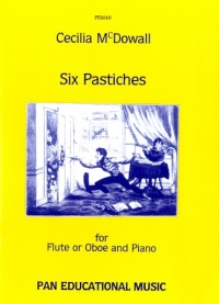 Mcdowall Pastiches (6) Flute (oboe) & Piano Sheet Music Songbook