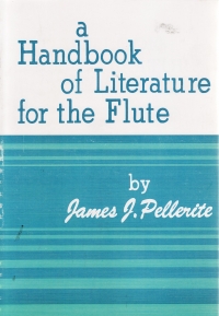 Pellerite Handbook Of Literature For The Flute Sheet Music Songbook