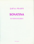 Fraser Sonatina Flute & Piano Sheet Music Songbook