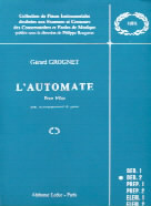 Grognet Lautomate Flute & Piano Sheet Music Songbook