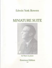 Bowen Miniture Suite Flute Sheet Music Songbook