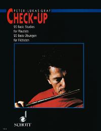 Check-up 20 Basic Studies For Flautists Graf Sheet Music Songbook