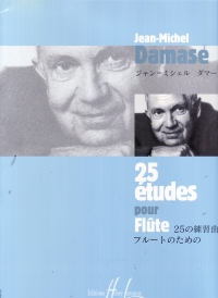 Damase 25 Etudes Flute Sheet Music Songbook