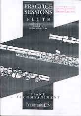 Practice Sessions Flute Wastall Piano Accomp Sheet Music Songbook