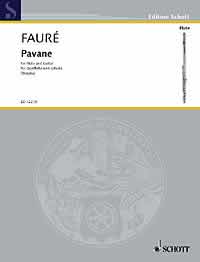 Faure Pavane Nesyba Flute & Guitar Sheet Music Songbook
