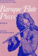Baroque Flute Pieces Book 3 Jones Sheet Music Songbook