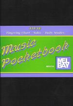 Music Pocketbook Flute Sheet Music Songbook