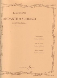 Ganne Andante & Scherzo Flute Sheet Music Songbook