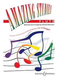 Amazing Studies Flute Harrison Sheet Music Songbook