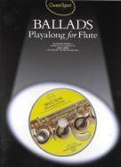 Guest Spot Ballads Flute Book & Cd Sheet Music Songbook