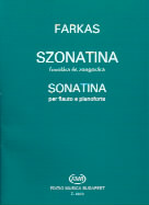 Farkas Sonatina Flute Sheet Music Songbook