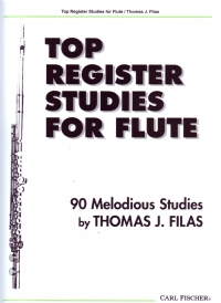 Top Register Studies For Flute Sheet Music Songbook
