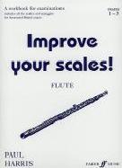 Improve Your Scales Flute Grades 1-3 Harris Sheet Music Songbook