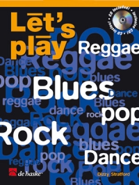 Lets Play Reggae Blues Pop Rock Dance Book & Cd Sheet Music Songbook