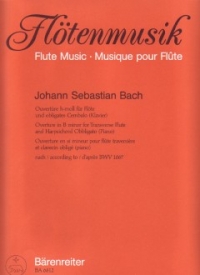Bach Suite No 2 Bmin Bwv1067 Kirchner Flute & Pf Sheet Music Songbook
