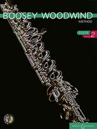 Boosey Woodwind Method Flute Book 2 + Cd Sheet Music Songbook