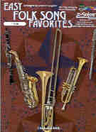 Easy Folk Song Favourites For Flute Book & Cd Sheet Music Songbook
