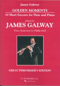 Golden Moments 10 Short Encores Galway Flute Sheet Music Songbook
